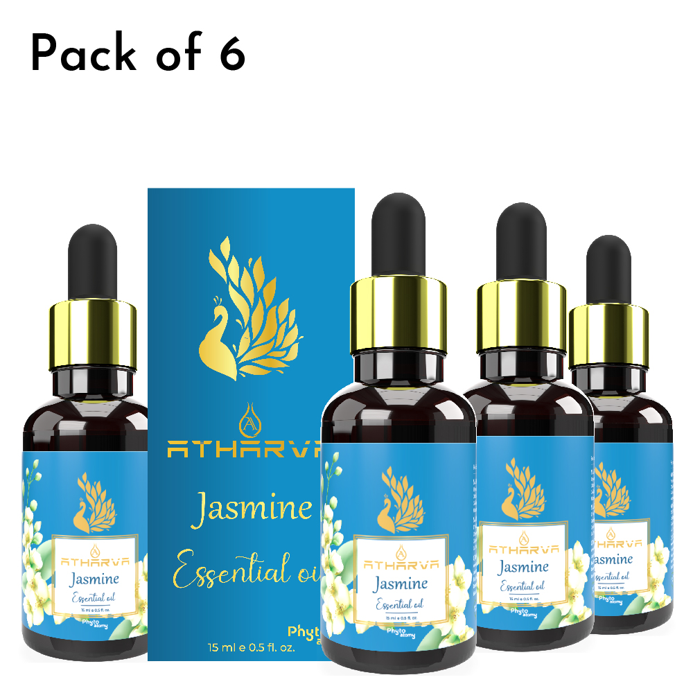 Atharva Jasmine Essential Oil (15ml) Pack Of 6